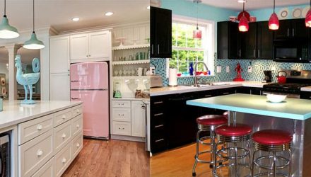 Дизайн кухни в стиле ретро: какие аспекты стоит учитывать?