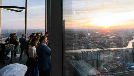 Смотровая площадка в Москва-Сити — lookatphotos.ru