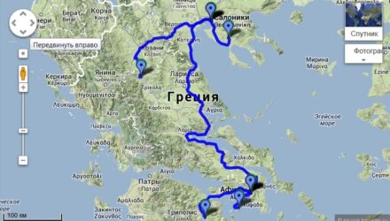Туристические маршруты по Греции